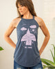 BE FREE ~ Heather Navy Halter Tank (5 @ $18 ea)