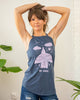 BE FREE ~ Heather Navy Halter Tank (5 @ $18 ea)