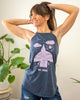 BE FREE ~ Heather Navy Halter Tank (5 @ $18 ea)