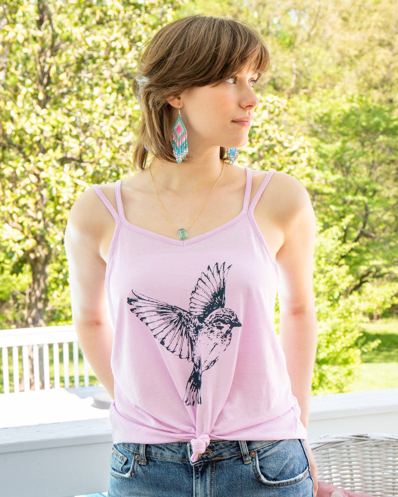 FREE BIRD ~ Lilac Strappy Tank (5 @ $20 ea)