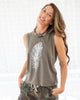 WHITE FEATHER ~ Loden Muscle Tee (5 Tees @ $19 ea)