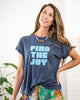 FIND THE JOY ~ Navy Loose Tee (5 @ $18 ea)