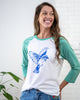 FREE BIRD ~ Burnout Baseball Tee (5 @ $20 ea)