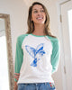 FREE BIRD ~ Burnout Baseball Tee (5 @ $20 ea)
