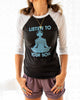 LISTEN TO YOUR SOUL ~ Burnout Baseball Tee (5 @ $20 ea)