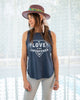 LOVE IS OUR SUPER POWER ~ Navy Cotton Muscle Tee (5 @ $18 ea)