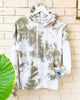 RADIANT HEART ~ Olive & White Fleece Hoodie (5 @ $33 ea)