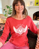 SACRED HEART ~ Red Raw Edge Sweatshirt (5 @ $29 ea)