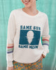 SAME SUN, SAME MOON ~ Sweatshirt With Stripes (5 @ $29 ea)