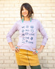 WE ALL LOVE THE SAME ~ Dusty Violet Cotton Long Sleeve (5 @ $18 ea)