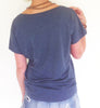 SOMETIMES YOU HAVE TO BE YOUR OWN HERO ~ Indigo Blue Short Sleeve Tee (5 @ $18 ea)